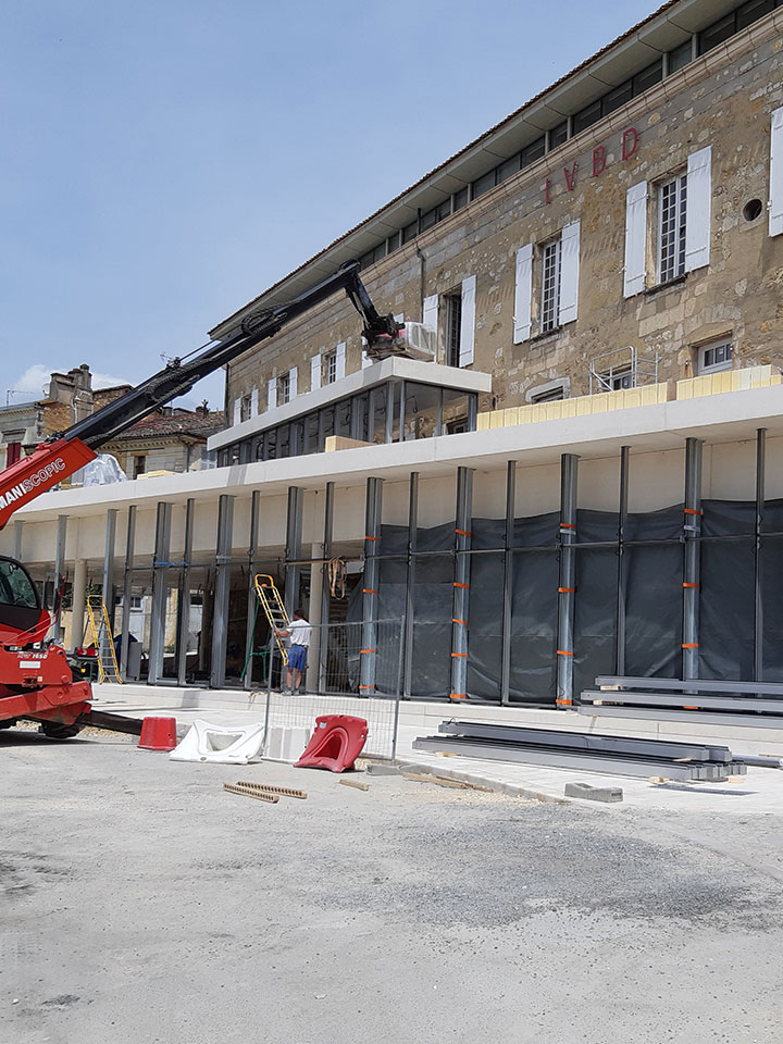 Lire la suite à propos de l’article Chantier Maison des Vins Bergerac