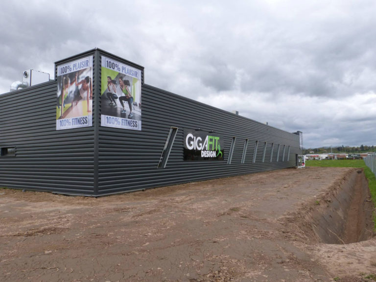 Photo chantier Gigafit Bergerac 2018